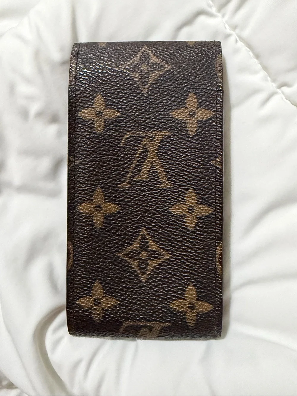 Louis Vuitton brown monogram cigarette case